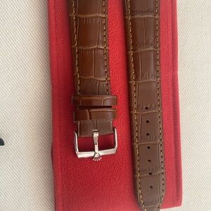 Brown Leather Men's Belt